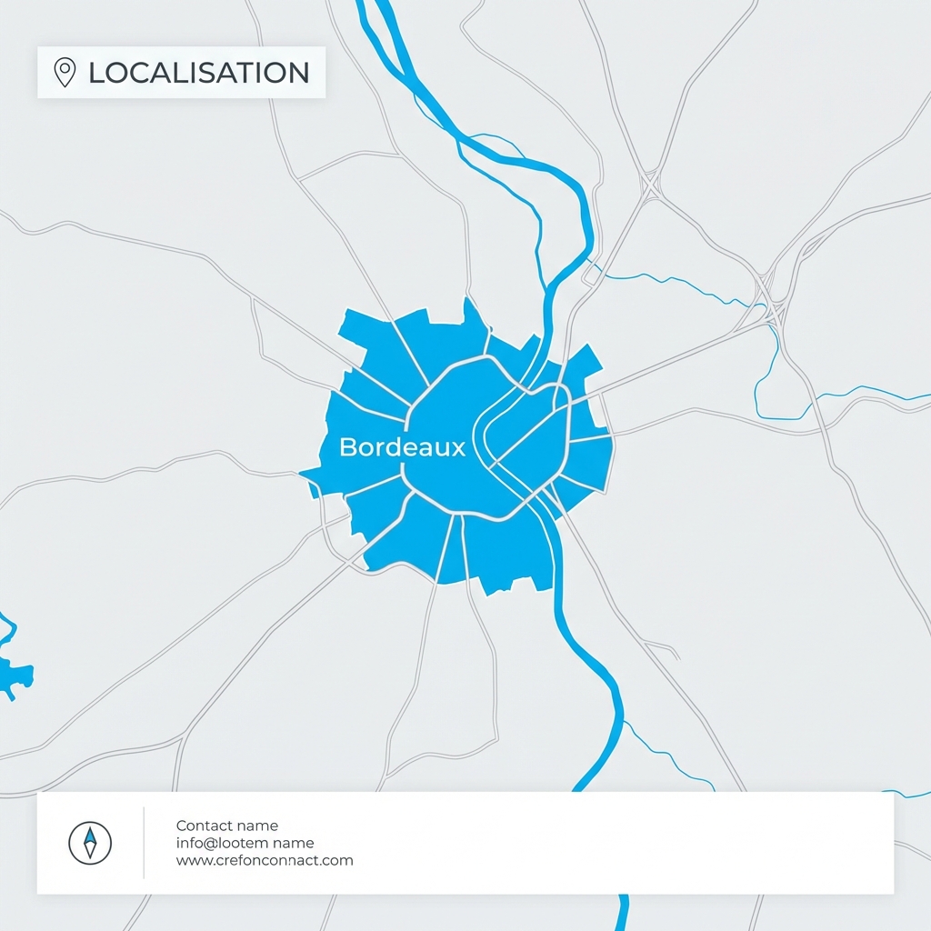 Localisation Bordeaux